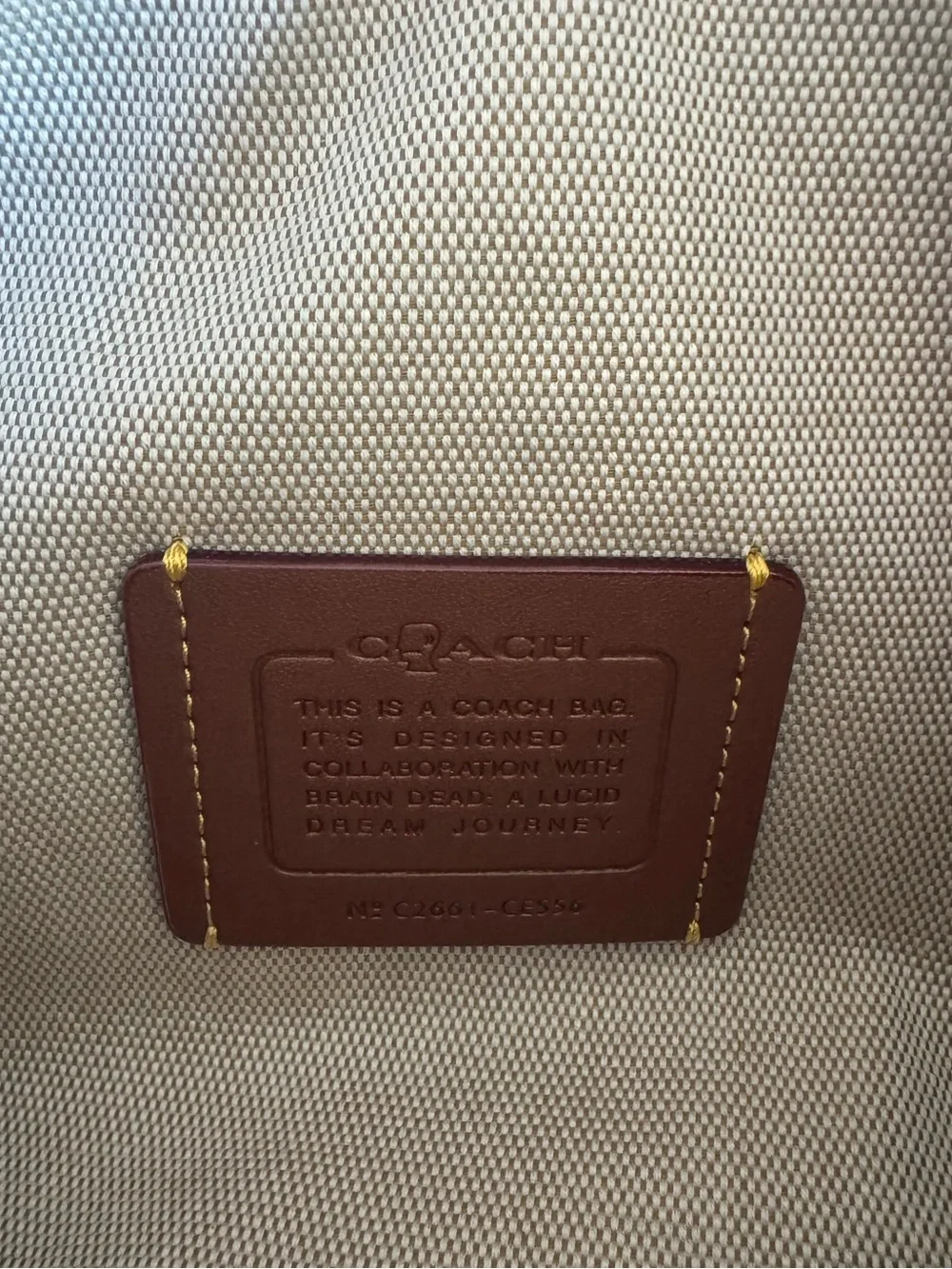 NWT Coach x Braindead Compass 25